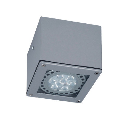 Aplique de exterior para GU10 AR111 Wing-IV negro